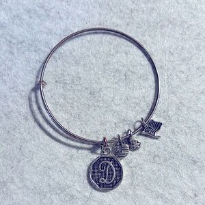 ALEX and ANI Initial “D” Charm Bracelet